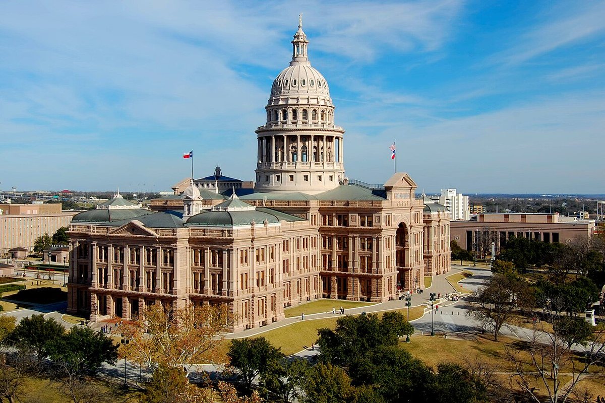 Texas State Capitol building in Austin