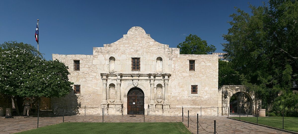 the Alamo in downtown San Antonio