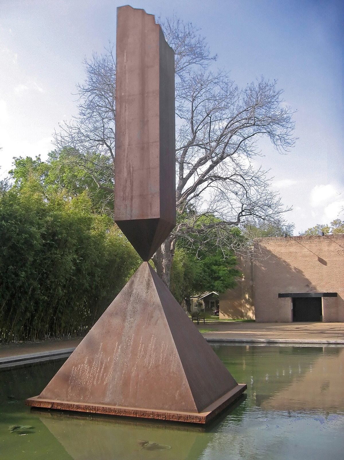 the exterior of the Rothko Chapel